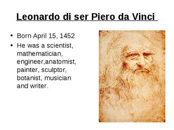 Leonardo da vinci #2