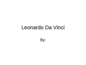 Leonardo da vinci