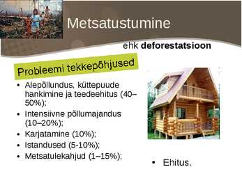 Ülerahvastumisega seotud keskkonnaprobleemid #11