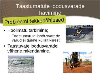 Ülerahvastumisega seotud keskkonnaprobleemid #13