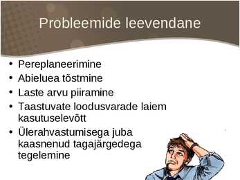 Ülerahvastumisega seotud keskkonnaprobleemid #14