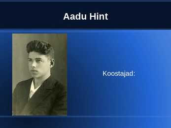 Aadu HInt