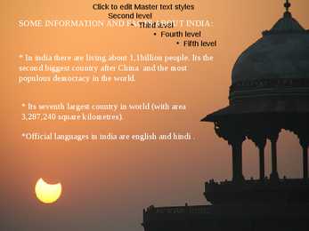 India esitlus powerpointis #3