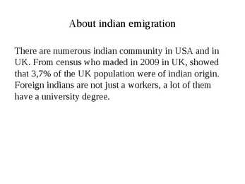 India esitlus powerpointis #7