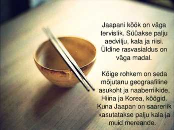 Jaapani köök #2