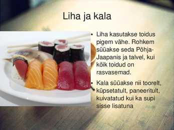 Jaapani köök #6