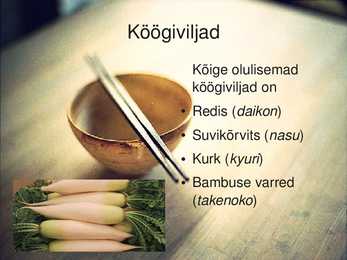 Jaapani köök #7