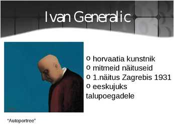 Kunstiajaloo esitlus teemal NAIVISM #11