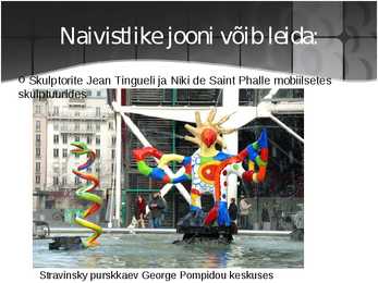 Kunstiajaloo esitlus teemal NAIVISM #15