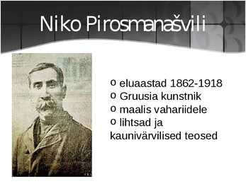 Kunstiajaloo esitlus teemal NAIVISM #8