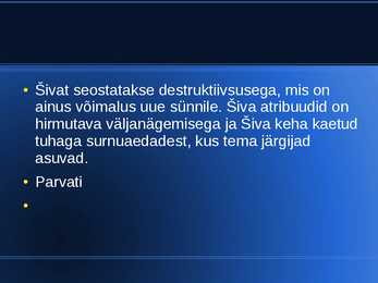 Siva ja Parvati #4