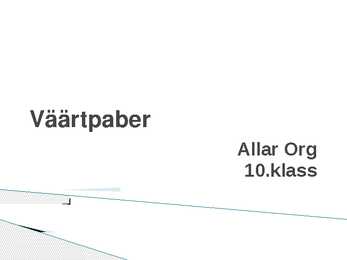 Väärtpaber
