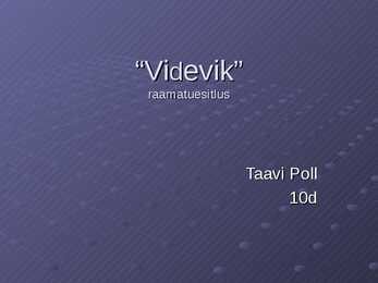 Videvik
