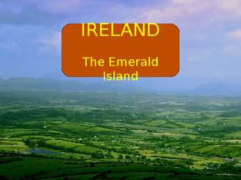 Ireland - powerpoint presentation