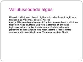 Prantsuse revolutsioon ja Euroopa-Powerpoint esitlus #16
