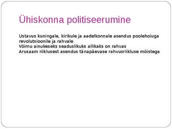 Prantsuse revolutsioon ja Euroopa-Powerpoint esitlus #25