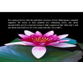 Shakespeare Poems and Sonnets #6