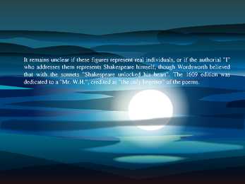 Shakespeare Poems and Sonnets #7