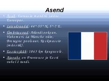 Prantsusmaa powerpoint #2