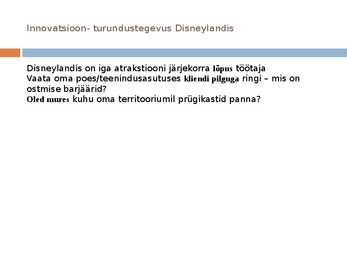 Innovatsioon turunduses #15