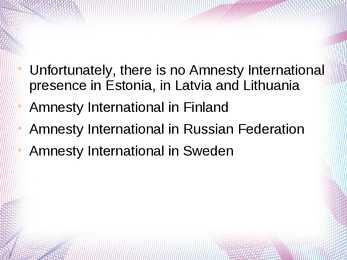 Amnesty international #11