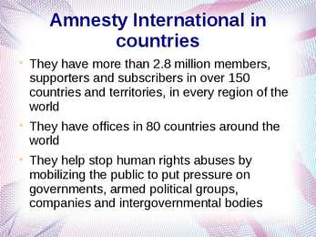 Amnesty international #4