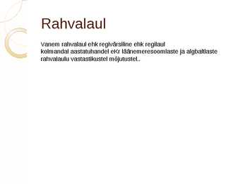 Rahvaluule #2