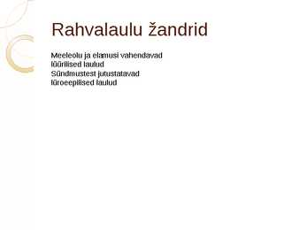 Rahvaluule #7