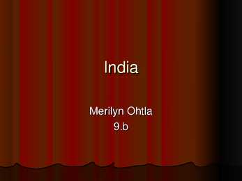 India - slideshow