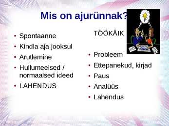 Ajurünnak-õppemeetod #2