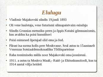 Vladimir Majakovski #2