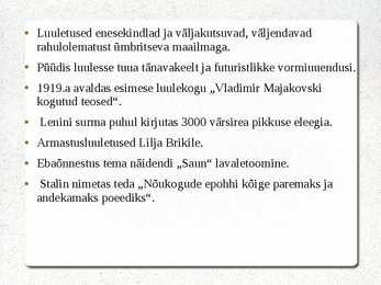 Vladimir Majakovski #5