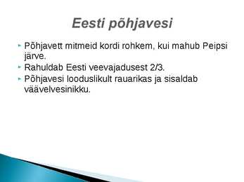Veekogude reostumine #9