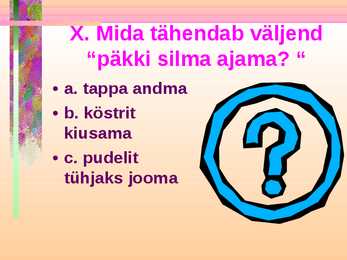 Kevade-- Lugemiskontroll-teosele #12