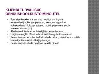 TURVALISUSE TAGAMINE HOOLDEKODUS #15