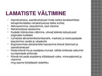 TURVALISUSE TAGAMINE HOOLDEKODUS #16