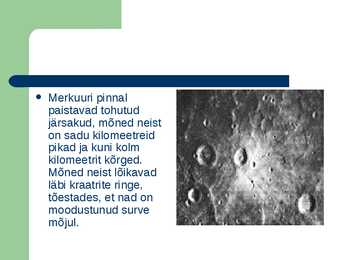 Füüsika - merkuur #5