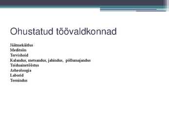 Bioloogilised ohutegurid töökeskkonnas #15