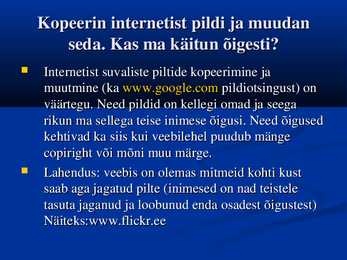 Autorikaitse seadus #2