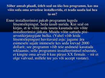 Autorikaitse seadus #4