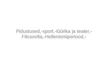 Vana-Kreeka