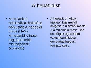 A-Hepatiit #2