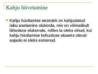 Võlaõigus #9