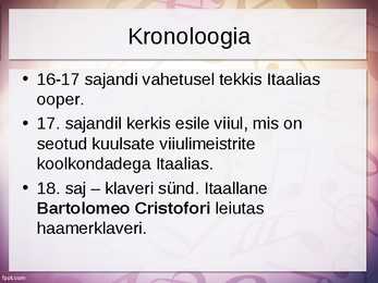 Itaalia muusika #8