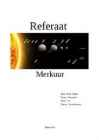 Referaat - MERKUUR #3