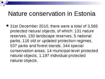 Estonia- ingliskeelne Power-Pointi esitlus #19