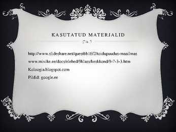 Maailma toiduprobleemid #19