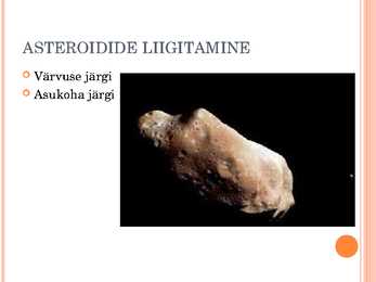 Mis on asteroidid ja kuidas tekkisid #5