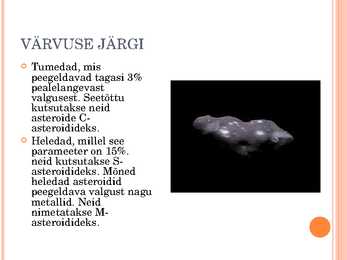 Mis on asteroidid ja kuidas tekkisid #6