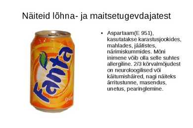 Toiduainete keemia #7